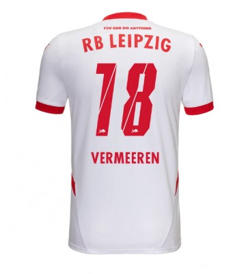 RB Leipzig Arthur Vermeeren #18 Replika Hjemmebanetrøje 2024-25 Kortærmet